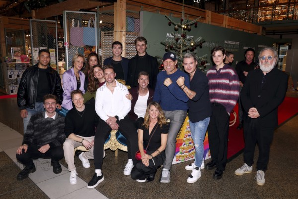 5th Charity Celebrity Pack 2025 with Annika Ernst, Maximilian Lenz, Luis Webner, Rebecca Immanuel, Ramon Roselly, Ronja Forcher, Axel Schulz, Lena Kesting, Friedrich Lichtenstein and others at a campaign for StraÃŸenfeger e.V. at Bikini Berlin, 26.11.2025