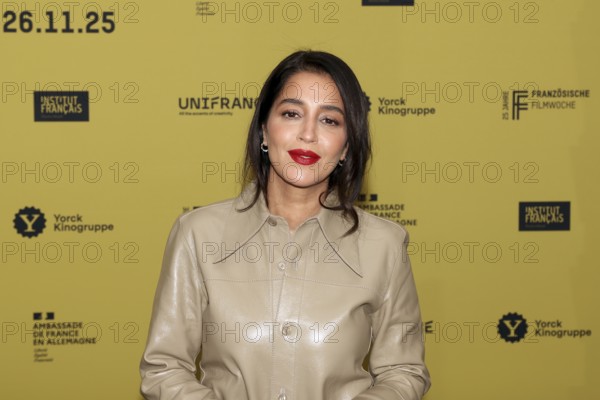 LeÃ¯la Bekhti (actress) presents WITH LOVE AND CHANSONS at Cinema Paris at the French Film Week in Berlin, 26.11.2025