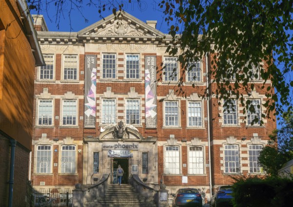 The Phoenix art centre building, Gandy Street, Exeter, Devon, England, UK built 1909