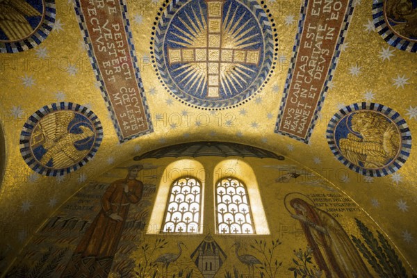 Chapel of Tears, Mont Sainte-Odile Abbey, Ottrott, Bas-Rhin Department, Alsace, France
