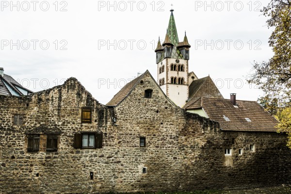 Medieval Town, ChÃ¢tenois, Bas-Rhin Department, Alsace, France