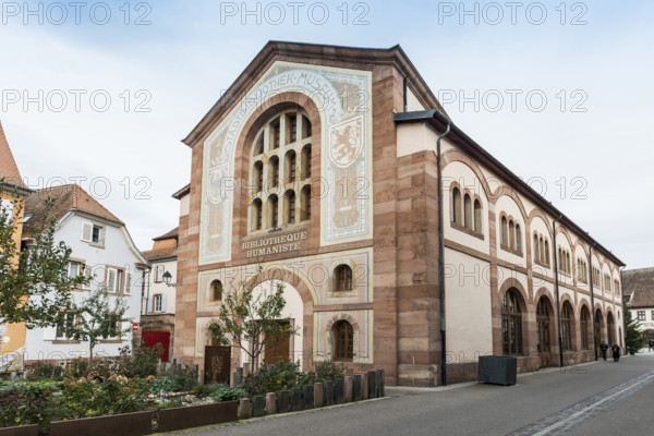 Museum, BibliothÃ¨que humaniste, Humanist Library, Sélestat, Schlettstadt, Alsace, Bas-Rhin Department, France