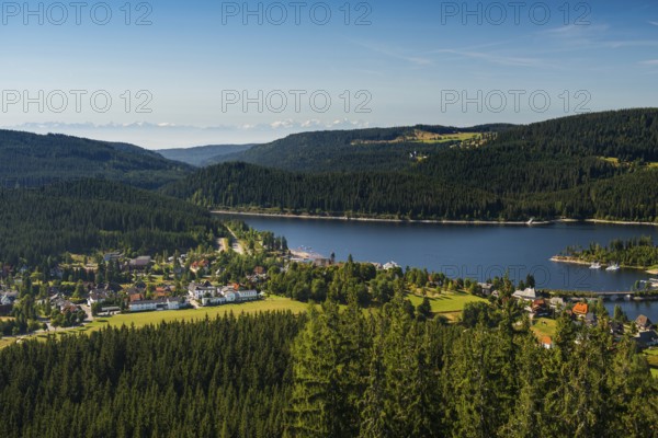 Schluchsee, Black Forest, Southern Black Forest, Baden-WÃ¼rttemberg, Germany