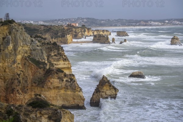 Ponta da Piedade, rocky cliffs in the Algarve, Portugal