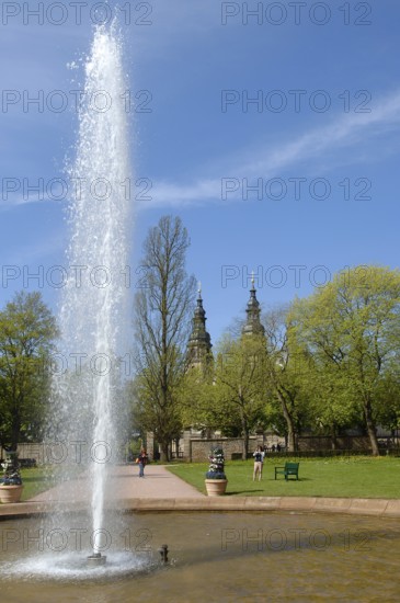 Castle Park, Fulda City Palace, Hesse, Germany