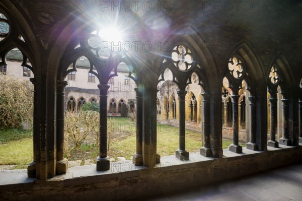 Cloister, Unterlinden Museum, Musée Unterlinden, Colmar, Haut-Rhin Department, Alsace, France
