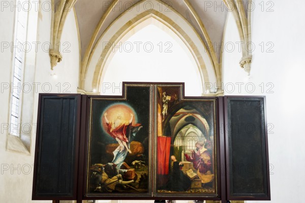 Isenheim Altarpiece by Matthias GrÃ¼newald, Unterlinden Museum, MusÃ©e Unterlinden, Colmar, Haut-Rhin Department, Alsace, France
