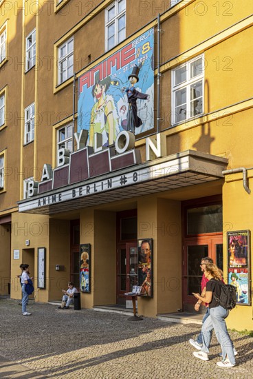 Kultkino Babylon am Rosa Luxemburg Platz, arthouse cinema opened in 1929, some of whose films are accompanied by a live orchestra, Berlin, Germany