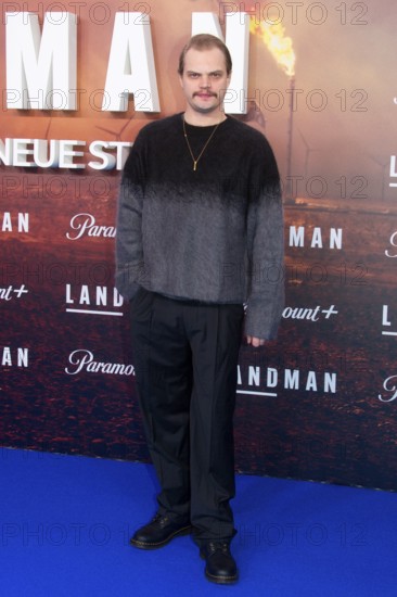 Wilson Gonzalez Ochsenknecht, LANDMAN, Red Carpet for the European premiere of the 2nd season of the Paramount+ series at ZOO PALAST, Berlin, 14.11.2025