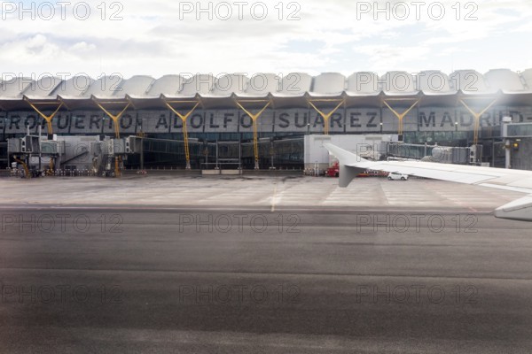 Terminal 4 building, Adolfo SuÃ¡rez Madridâ€“Barajas airport, Madrid, Spain