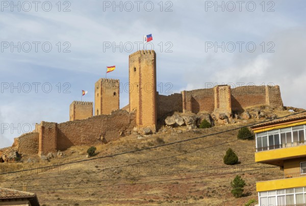 Castle of Molina de AragÃ³n, Guadalajara province, Castile-La Mancha, Spain