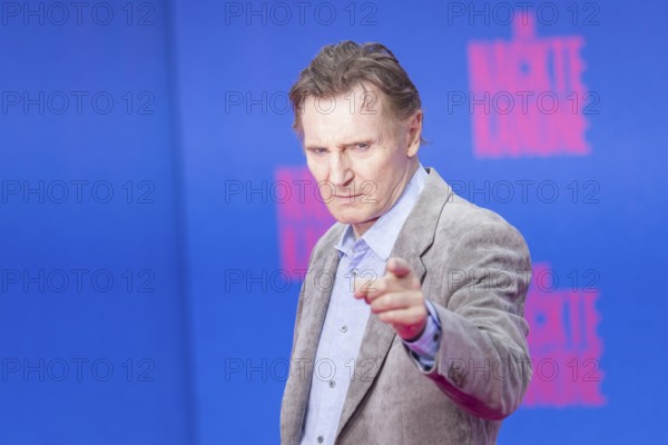 Liam Neeson at the film premiere of The Naked Gun at the UCI Luxe East Side Gallery, Berlin, 24.07.2025