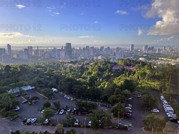 Cebu City on the island of the same name, Cebu. Residential building, Cebu, Philippines