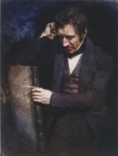 James Nasmyth (born 19 August 1808 in Edinburgh, died 7 May 1890 in London), Scottish engineer and inventor of the steam hammer, Historic, digitally restored reproduction from a 19th century original, Record date not stated