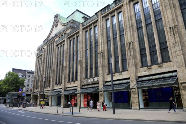Galeria Kaufhof on Königsallee in Düsseldorf, North Rhine-Westphalia, Germany