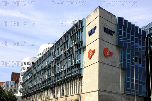 The WDR broadcasting centre in Düsseldorf, North Rhine-Westphalia, Germany