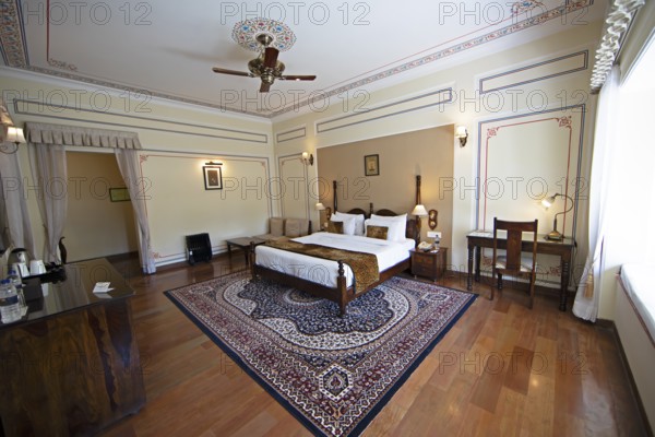 Luxurious room at The Tigress Ramthambore, Sawai Madhopur, Rajasthan, India