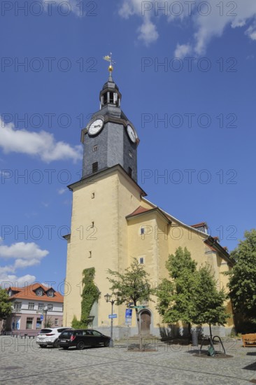 St Jakobus town church built in 1761, Ilmenau, Thuringian Forest, Thuringia, Germany