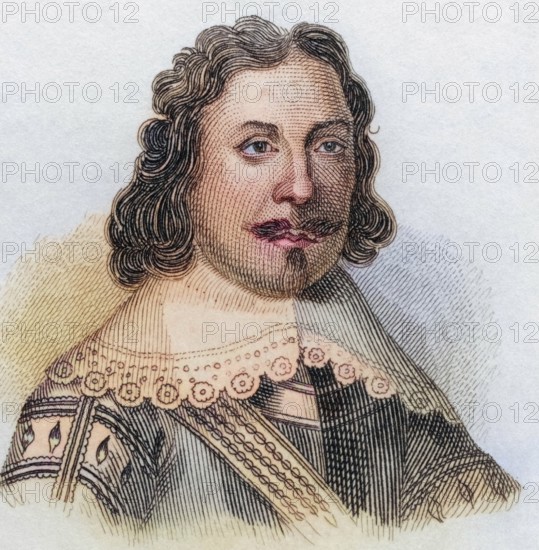 Ferdinando Fairfax, 2Nd Lord Fairfax Of Cameron, 1584 To 1648, English Parliamentary General, Historical, coloured, digitally restored reproduction from a 19th century original, Record date not stated
