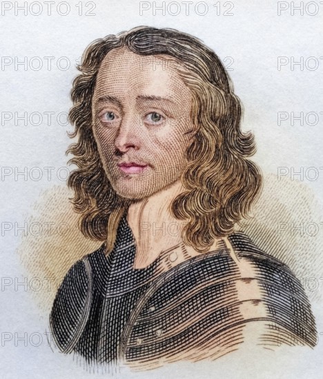 Charles Fleetwood (born around 1618 in Northampton, died 4 October 1692 in London) was an English soldier and politician. From 1652 to 1655 he was Lord Deputy of Ireland, Historical, coloured, digitally restored reproduction from a 19th century original, Record date not stated
