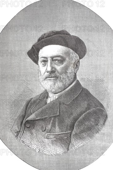 Louis Gallait (born 10 March 1810 in Tournai, died 20 November 1887 in Schaerbeek near Brussels) was a Belgian painter and draughtsman, Historic, digitally restored reproduction from a 19th century original, Record date not stated