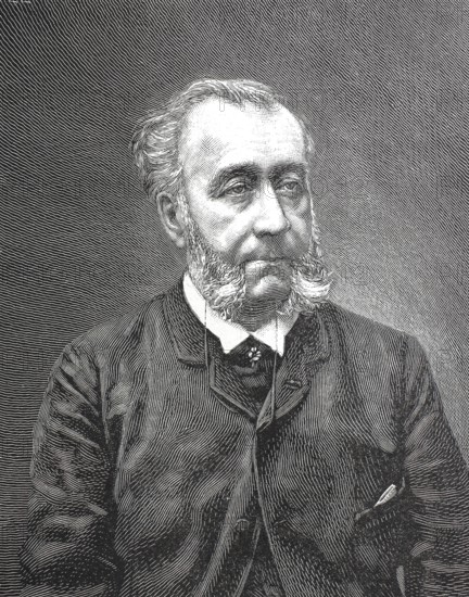Elme-Marie Caro (born 4 March 1826 in Poitiers, died 13 July 1887 in Paris) was a French philosopher, literary critic, university professor and member of the Académie francaise, Historical, digitally restored reproduction from a 19th century original, Record date not stated