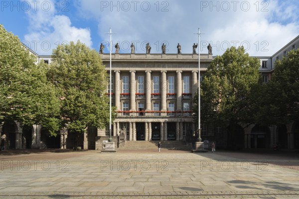 The town hall in Barmen, Wuppertal, Germany