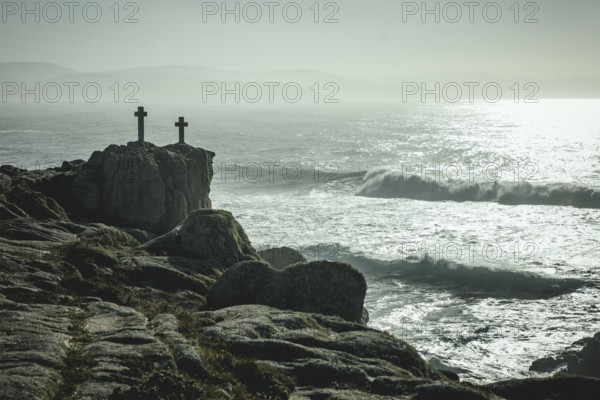 Cliffs near Cabo Roncudo, Galicia, Spain