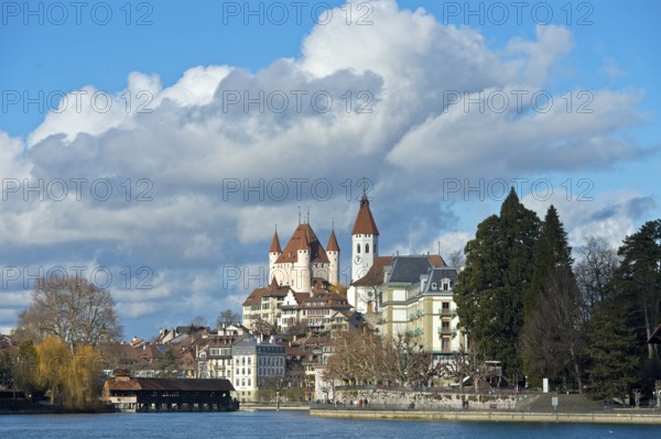 Thun Castle, Thun, Canton of Bern. Switzerland