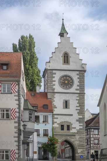Franciscan Gate, built in 1494, Überlingen, Baden-Württemberg, Germany