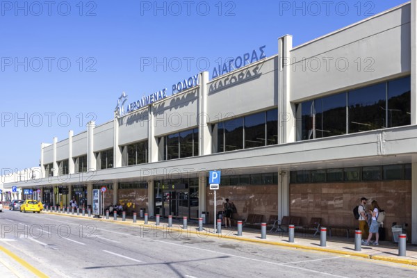 Terminal of Rhodes Airport, Greece