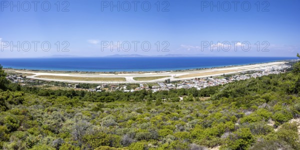 View of Rhodes Airport, Greece