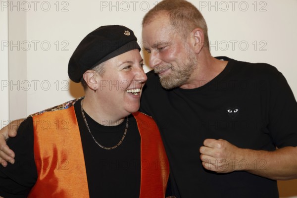 Steffi Irmen and Ulf Leo Sommer at the show - Gemeinsam Bunt - the 6th benefit concert on 14.07.2025 at the Theater des Westens in Berlin