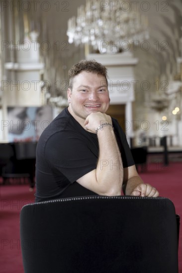 Christian Jährig, winner of the 21st season of Deutschland sucht den Superstar at the show - Gemeinsam Bunt - das 6. Benefizkonzert on 14.07.2025 at the Theater des Westens in Berlin
