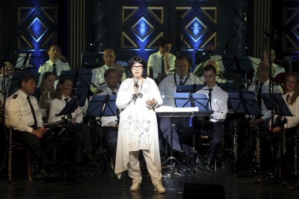 Seyran Ates at the show - Gemeinsam Bunt - the 6th benefit concert on 14.07.2025 at the Theater des Westens in Berlin