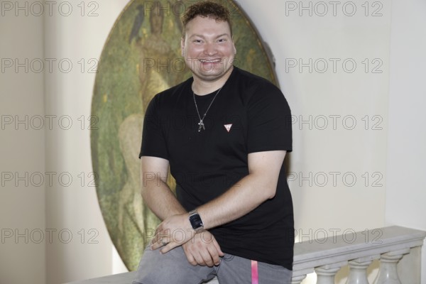 Christian Jährig, winner of the 21st season of Deutschland sucht den Superstar at the show - Gemeinsam Bunt - das 6. Benefizkonzert on 14.07.2025 at the Theater des Westens in Berlin