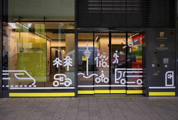 Ministry of Transport Baden-Württemberg, Ministry of Transport, Dorotheenquartier, Stuttgart, Baden-Württemberg, Germany