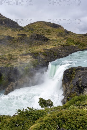 Salto Grande waterfall, Torres del Paine National Park, Chile