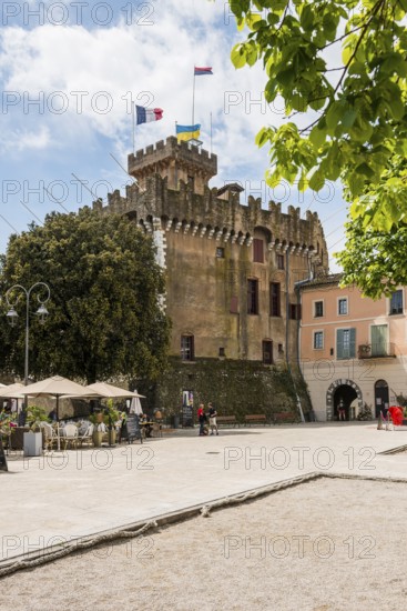 Picturesque village, Haut de Cagnes, Cagnes-sur-Mer, Provence Alpes Côte d'Azur, South of France, France