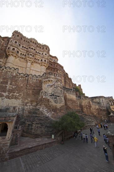 Mehrangarh or Meherangarh Fort, Jodhpur, Rajasthan, India
