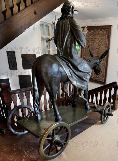 Palmesel, created in 1767, Städtisches Museum, Krummebergstr. 30, Überlingen, Baden-Württemberg, Germany