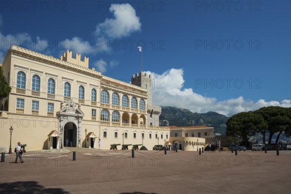 Prince's Palace, Palais Princier, Old Town, Cote d'Azur, Monaco