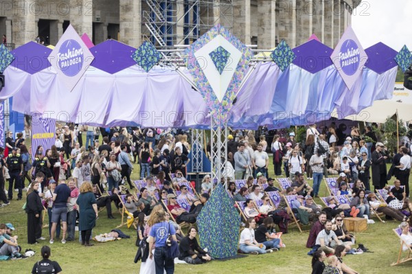 Fashion Palooza at the Lollapalooza Festival in the Olympiastadion and on the Maifeld, Berlin, 13 July 2025