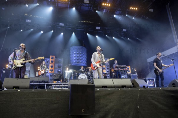 Wanda, Rock/Pop Band, Austria, Schön bei dir Live 2025 Tour, open air at the Citadel Music Festival, 12.07.2025, Zitadelle Spandau, Berlin, Germany, sold out, Overview Stage < english> Wanda, Rock/Pop Band, Austria, Schön bei dir Live 2025 Tour, open air at the Citadel Music Festival, July 12, 2025, Spandau Citadel, Berlin, Germany