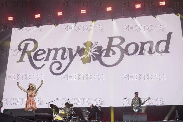Remy Bond at the Lollapalooza Festival in the Olympiastadion and on the Maifeld, Berlin, 12.07.2025