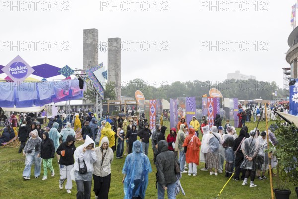 Fashionpalooza at the Lollapalooza Festival in the Olympiastadion and on the Maifeld, Berlin, 12.07.2025
