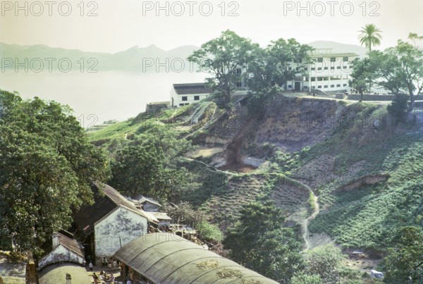 Captioned as 'Dairy farm', Pok Fu Lam, Hong Kong, Asia 1964