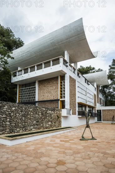 Museum, Fondation Maeght, artist Alberto Giacometti, St. Paul de Vence, Provence Alpes Côte d'Azur, South of France, France