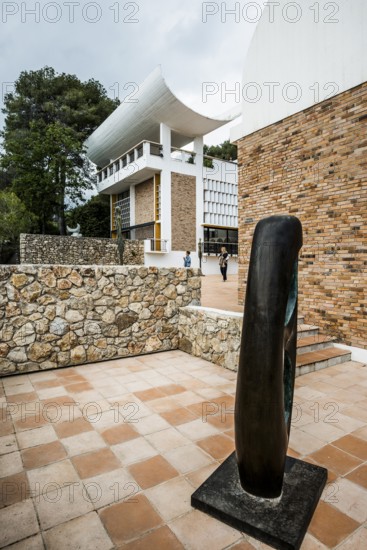 Museum, Fondation Maeght, St. Paul de Vence, Provence Alpes Côte d'Azur, South of France, France
