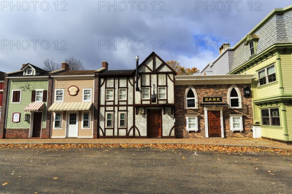 Replica, boutique hotel, theme hotel Adventure Suites Hotel, North Conway, Kancamagus Highway, White Mountain, New Hampshire, New England, USA